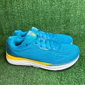 Topo Fli Lyte 3 Running Shoes Womens 7.5 Blue Minimal 3mm Drop Sneakers Road Gym